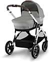 Cybex Gazelle S Carrycot - Stone Grey - Comfortable and Easy to Carry Pram Systems