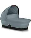 Cybex Gazelle S Carrycot - Stormy Blue - Comfortable and Easy to Carry Pram Systems