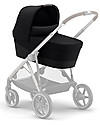 Cybex Gazelle S Cot - Deep Black - Comfy and Practical Pram Systems