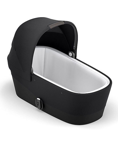 Cybex Gazelle S Cot - Deep Black - Comfy and Practical Pram Systems