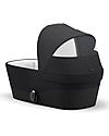 Cybex Gazelle S Cot - Deep Black - Comfy and Practical Pram Systems