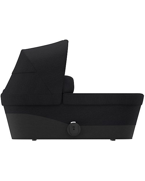 Cybex Gazelle S Cot - Deep Black - Comfy and Practical Pram Systems