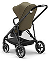 Cybex Gazelle S Stroller - Black/Classic Beige - From Single to Double! Double Pushchairs