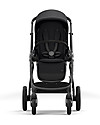 Cybex Gazelle S Stroller - Black/Deep Black - From Single to Double! Double Pushchairs
