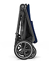 Cybex Gazelle S Stroller - Black/Navy Blue - From Single to Double! Double Pushchairs