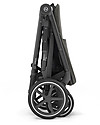 Cybex Gazelle S Stroller - Black/Soho Grey - From Single to Double! Double Pushchairs