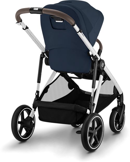 Cybex Gazelle S Stroller - Ocean Blue - from Birth up to 4 Years - Multifunctional Double Pushchairs