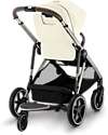 Cybex Gazelle S Stroller - Seashell Beige - from Birth up to 4 Years - Multifunctional Double Pushchairs