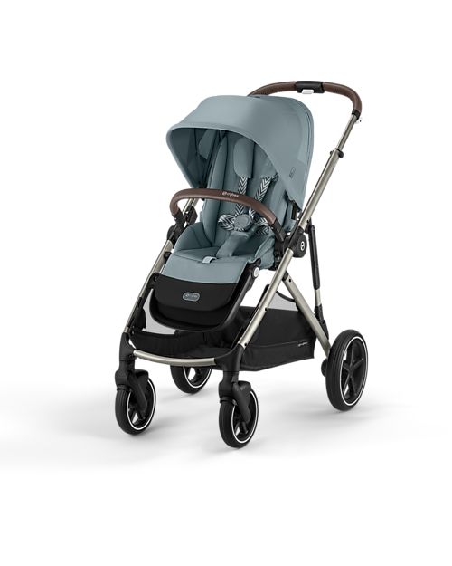 Cybex Gazelle S Stroller - Sky Blue - from Birth up to 4 Years - Multifunctional Double Pushchairs