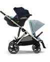 Cybex Gazelle S Stroller - Sky Blue - from Birth up to 4 Years - Multifunctional Double Pushchairs