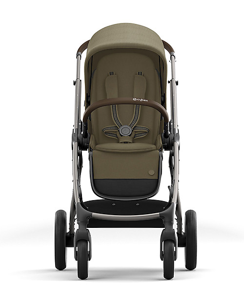 Cybex Gazelle S Stroller - Taupe/Classic Beige - From Single to Double! Double Pushchairs