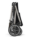 Cybex Gazelle S Stroller - Taupe/Deep Black - From Single to Double! Double Pushchairs