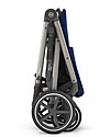 Cybex Gazelle S Stroller - Taupe/Navy Blue - From Single to Double! Double Pushchairs