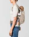 Cybex Laya Carrier - Almond Beige - Ergonomic and Breathable from Birth up to 3 Years Baby Carriers
