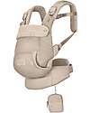 Cybex Laya Carrier - Almond Beige - Ergonomic and Breathable from Birth up to 3 Years Baby Carriers