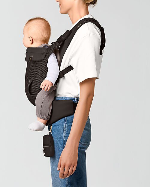 Cybex Laya Carrier - Chocolate Brown - Ergonomic and Breathable from Birth up to 3 Years Baby Carriers
