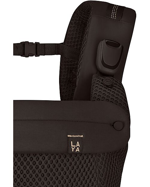 Cybex Laya Carrier - Chocolate Brown - Ergonomic and Breathable from Birth up to 3 Years Baby Carriers