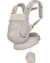 Cybex Laya Carrier - Dune Grey - Ergonomic and Breathable from Birth up to 3 Years Baby Carriers