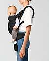 Cybex Laya Carrier - Magic Black - Ergonomic and Breathable from Birth up to 3 Years Baby Carriers