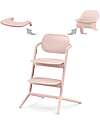 Cybex Lemo 3in1 Evolutive Highchair - Pearl Pink/Light Pink High Chairs