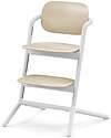 Cybex Lemo 3in1 Evolutive Highchair - Sand White/White High Chairs