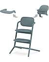 Cybex Lemo 3in1 Evolutive Highchair - Stone Blue/Mid Blue High Chairs