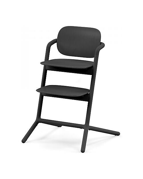 Cybex Lemo 3in1 Evolutive Highchair - Stunning Black/Black High Chairs