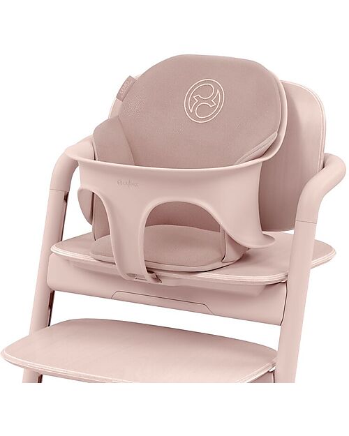 Cybex Lemo Highchair Cushion - Pearl Pink/Light Pink - Super Comfort Accessories for High Chairs