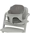 Cybex Lemo Highchair Cushion - Suede Grey/Mid Gray - Super Comfort Accessories for High Chairs