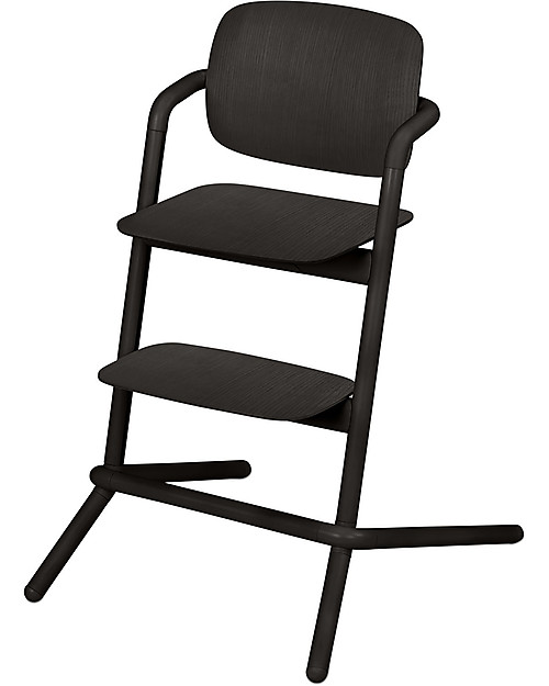 Cybex Lemo Highchair - Wood/Infinity Black - 0-99 years! High Chairs