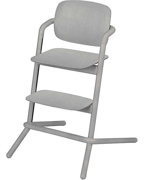 Cybex Lemo Highchair - Wood/Storm Grey - 0-99 years! High Chairs