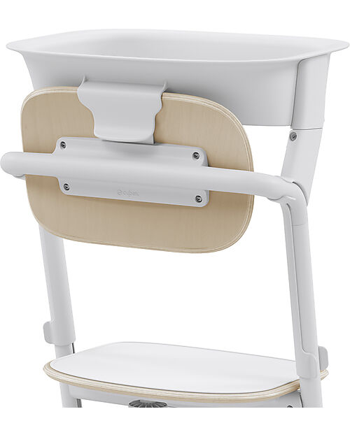 Cybex LEMO Learning Tower Set - All White - Antislip Pads Included High Chairs