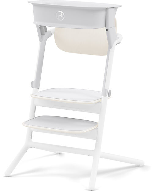 Cybex LEMO Learning Tower Set - All White - Antislip Pads Included High Chairs