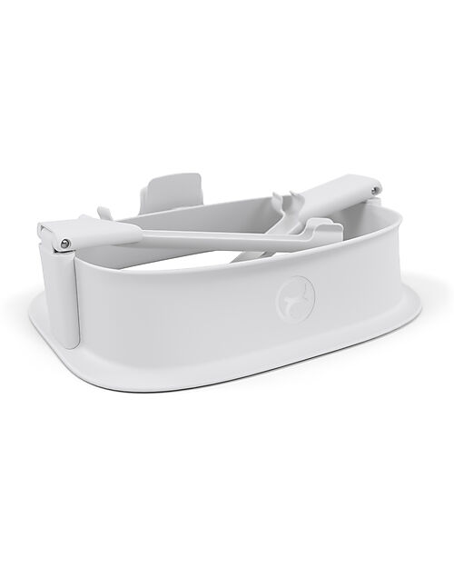 Cybex LEMO Learning Tower Set - All White - Antislip Pads Included High Chairs