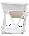 Cybex LEMO Learning Tower Set - All White - Antislip Pads Included High Chairs