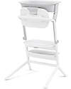 Cybex LEMO Learning Tower Set - All White - Antislip Pads Included High Chairs