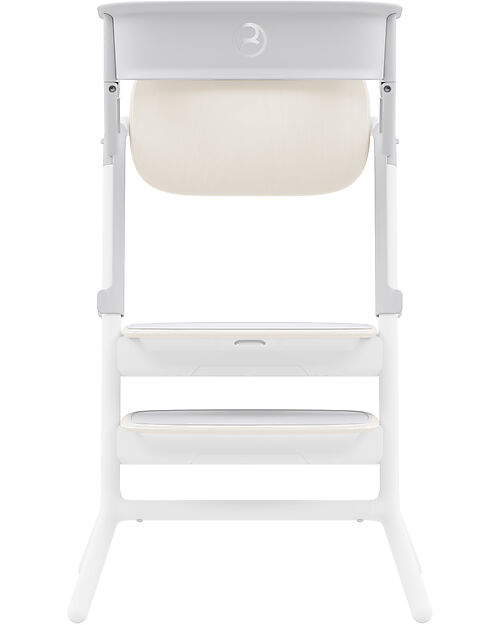 Cybex LEMO Learning Tower Set - All White - Antislip Pads Included High Chairs