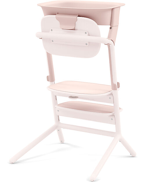 Cybex LEMO Learning Tower Set - Pearl Pink - Antislip Pads Included High Chairs
