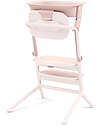 Cybex LEMO Learning Tower Set - Pearl Pink - Antislip Pads Included High Chairs