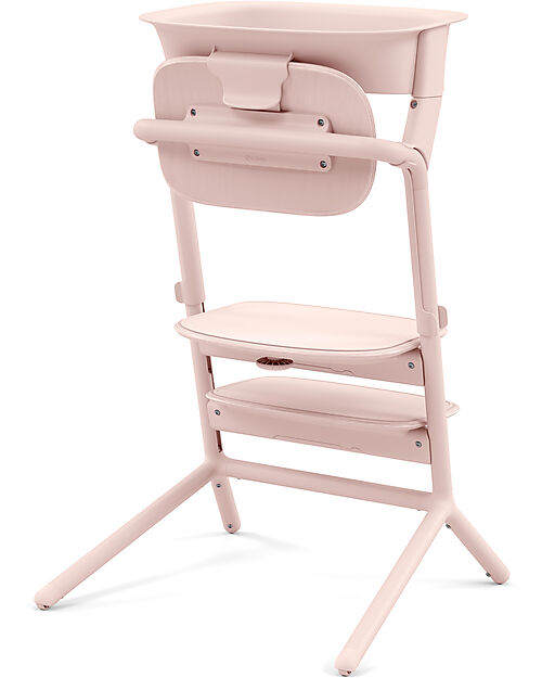 Cybex LEMO Learning Tower Set - Pearl Pink - Antislip Pads Included High Chairs