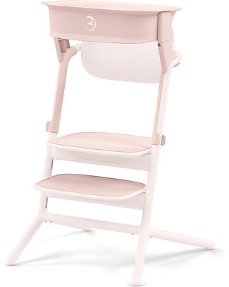 Cybex LEMO Learning Tower Set - Pearl Pink - Antislip Pads Included High Chairs