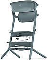 Cybex LEMO Learning Tower Set - Stone Blue - Antislip Pads Included High Chairs