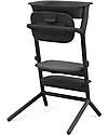 Cybex LEMO Learning Tower Set - Stunning Black - Antislip Pads Included High Chairs