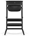 Cybex LEMO Learning Tower Set - Stunning Black - Antislip Pads Included High Chairs