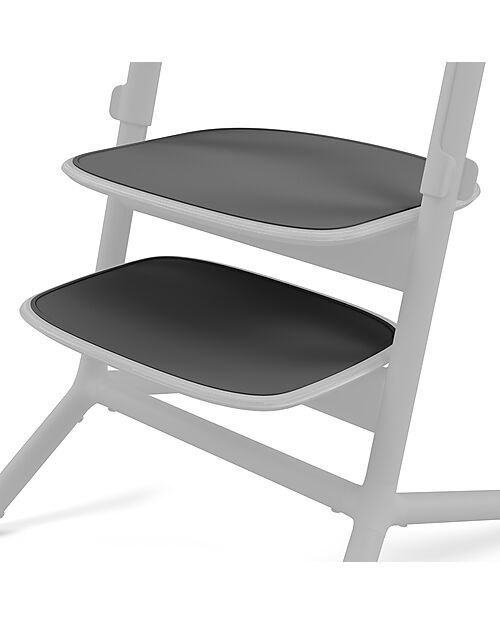 Cybex LEMO Learning Tower Set - Stunning Black - Antislip Pads Included High Chairs