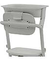 Cybex LEMO Learning Tower Set - Suede Grey - Antislip Pads Included High Chairs
