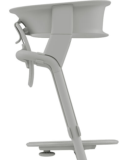 Cybex LEMO Learning Tower Set - Suede Grey - Antislip Pads Included High Chairs