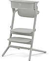 Cybex LEMO Learning Tower Set - Suede Grey - Antislip Pads Included High Chairs