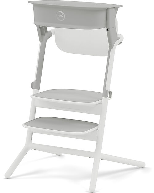 Cybex LEMO Learning Tower Set - Suede Grey - Antislip Pads Included High Chairs