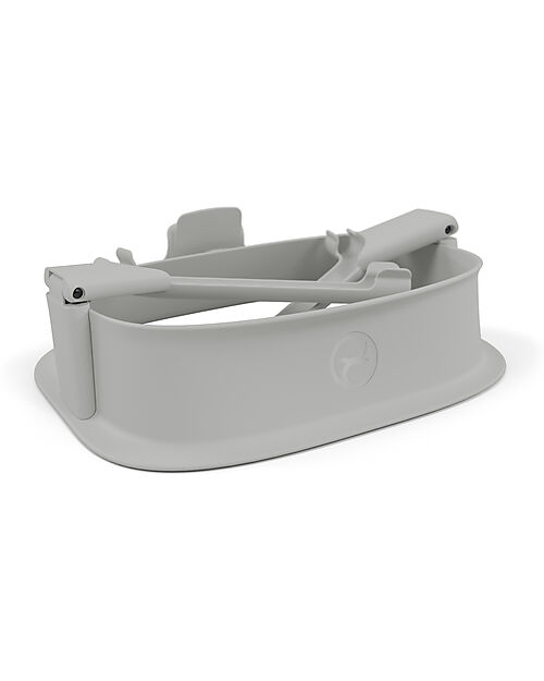 Cybex LEMO Learning Tower Set - Suede Grey - Antislip Pads Included High Chairs